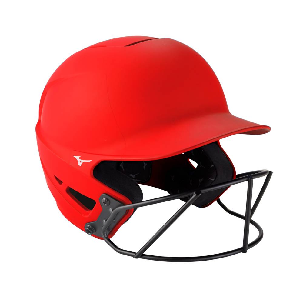 Casco Mizuno F6 Fastpitch Softball Batting Mujer Rojas Ofertas DIXC-69308